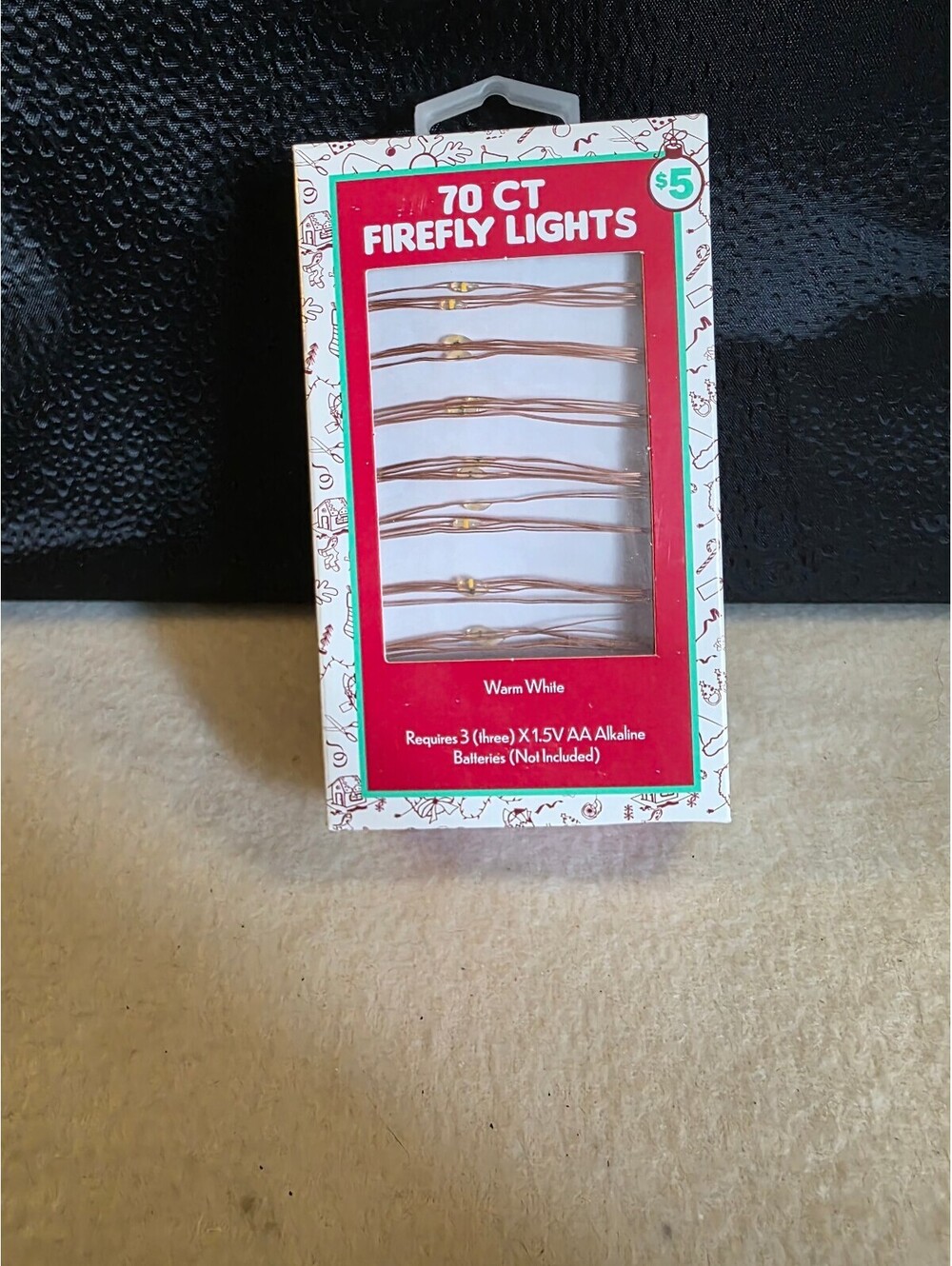 70 Count Warm White Firefly LED String Lights 23.5 Ft Copper Wire Tested